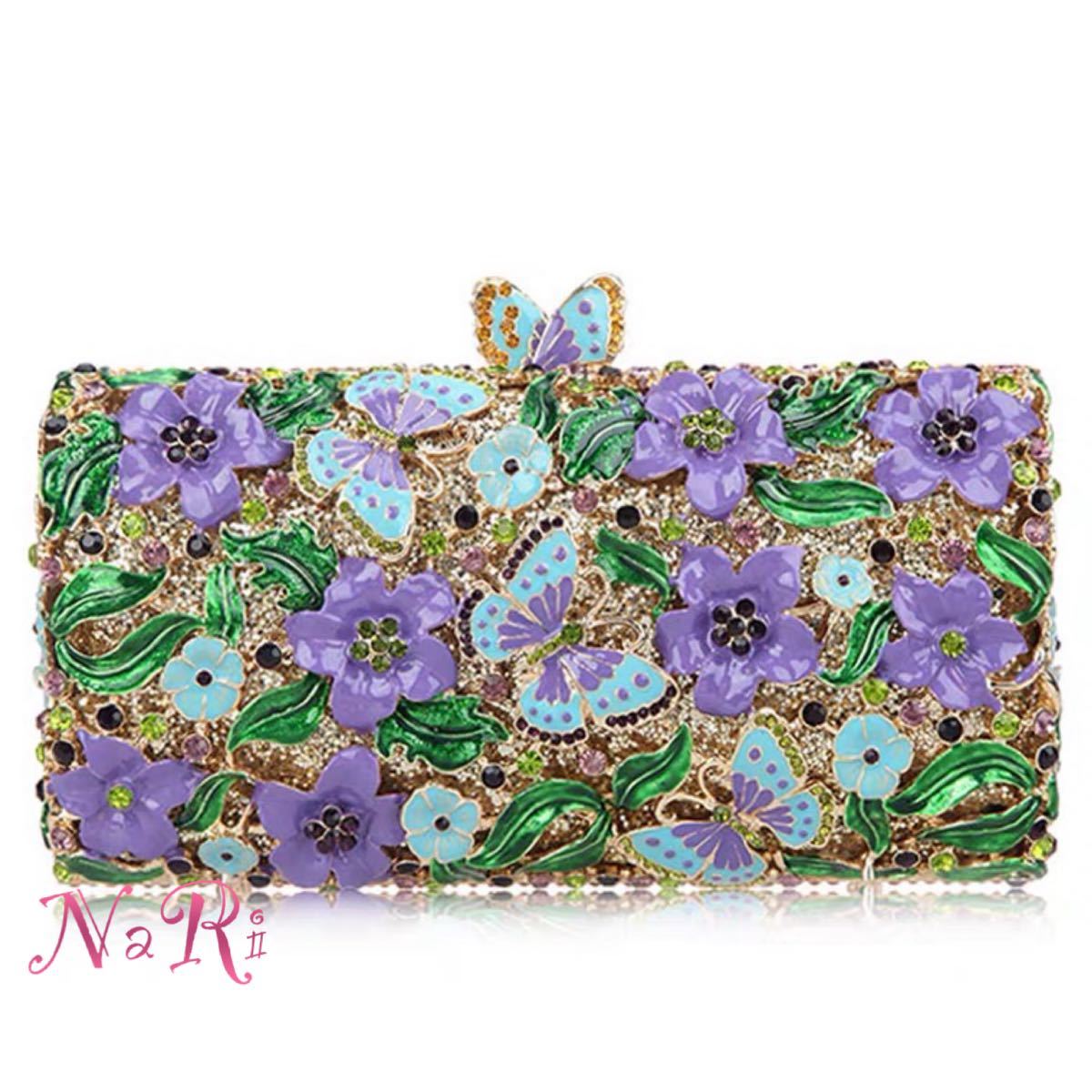 A026084晴れ晴れしい寄りあい御徒面子 キラキラ 石ころBAG クラッチペダル御徒面子 レディース ラインストーンクラッチバッグ 色より分ける能力のある