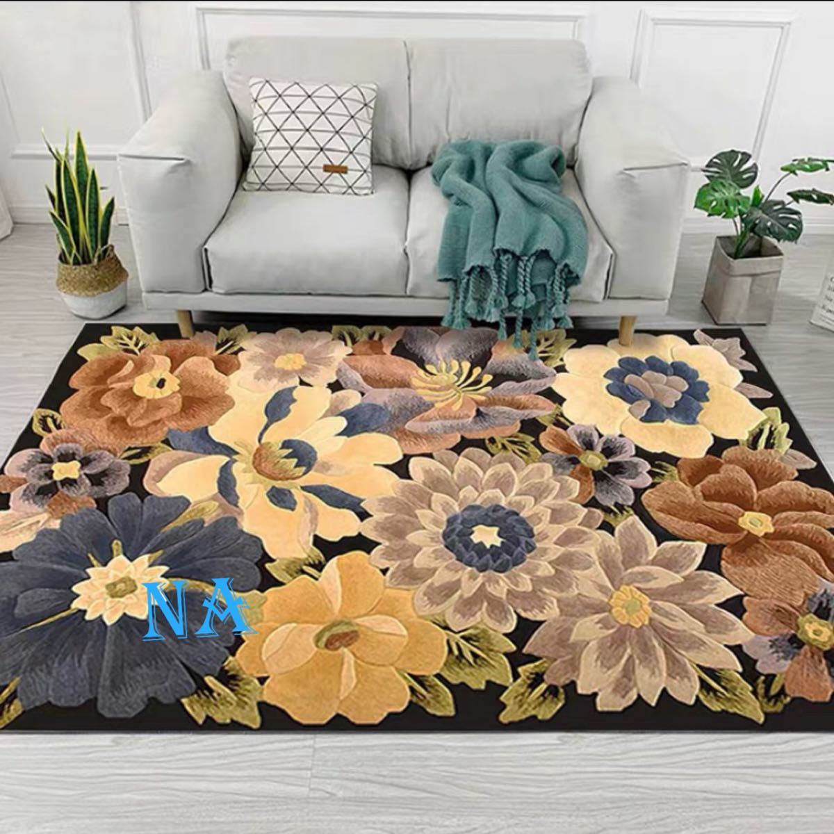 A003769ラグ カーペット ラグマット 160x230cm ホットカーペット対応 ．サイズオーダー可能｜リタハウス　店