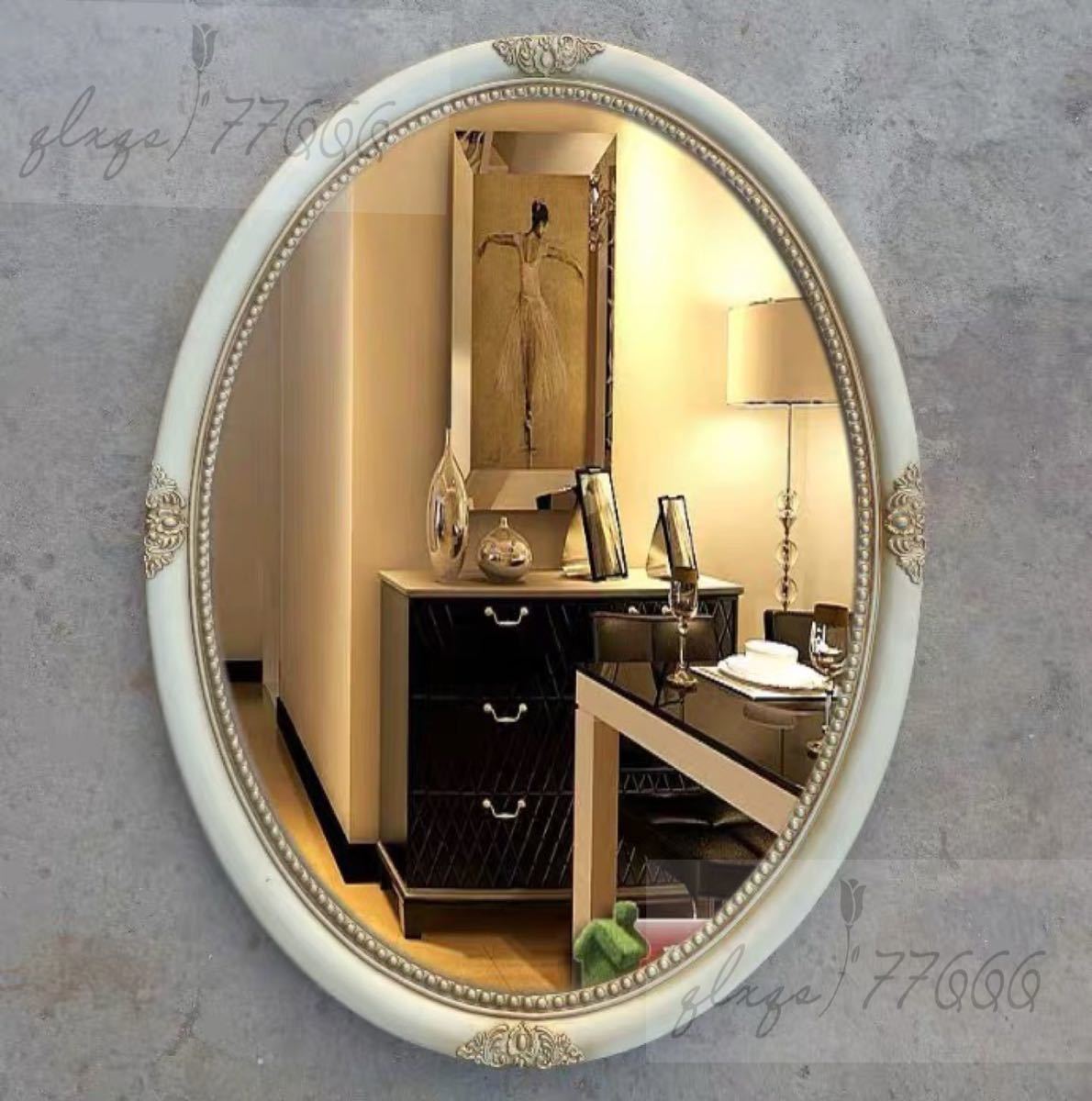 楽天市場】A000708高級豪華鏡 アンティーク調 壁掛け鏡 壁掛け 壁掛け