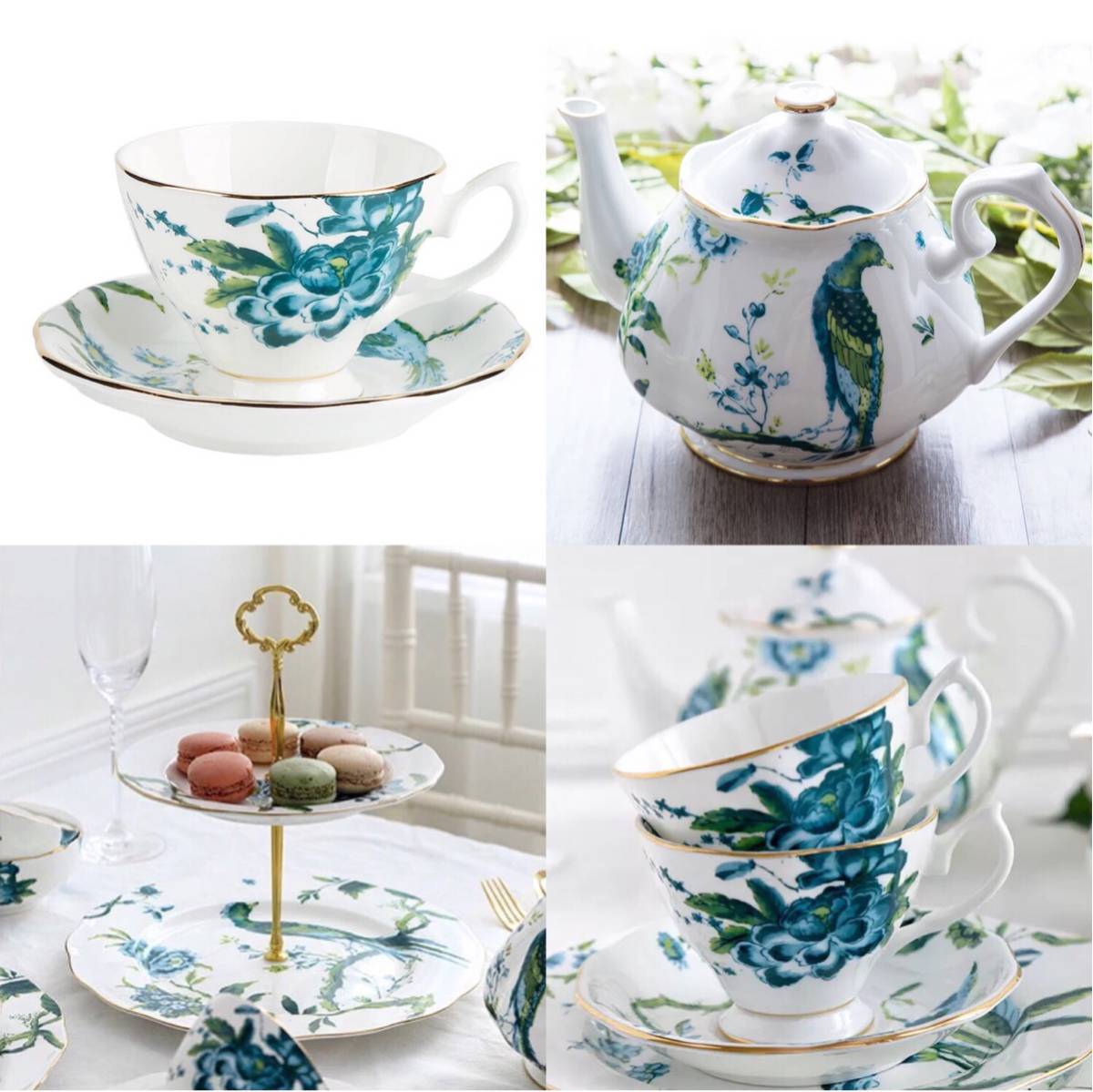 楽天市場】A029584ティー・コーヒーカップセット カップ＆ソーサー4客