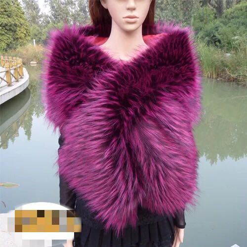 楽天市場】A062647フェイクファー ストール レディース 大判ショール