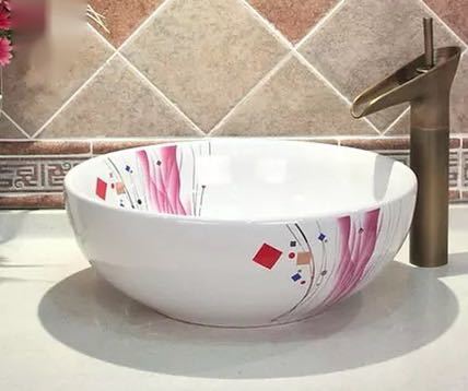 A010572洗面ボウルセット 洗面ボール 陶器 手水鉢 手洗器 手洗い鉢 洗面器|リタハウス 店
