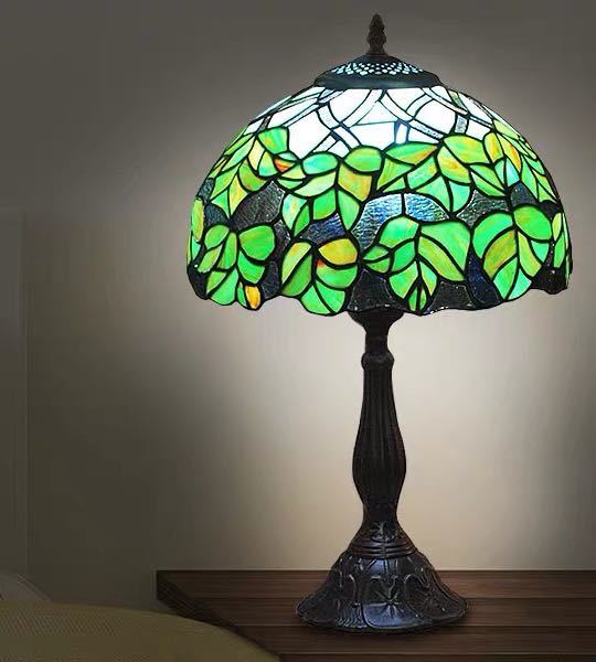 楽天市場】A013488ステンドグラスランプ 卓上スタンド 豪華テーブル