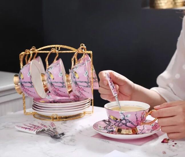 楽天市場】A010702西洋ティー・コーヒーカップセット カップ＆ソーサー