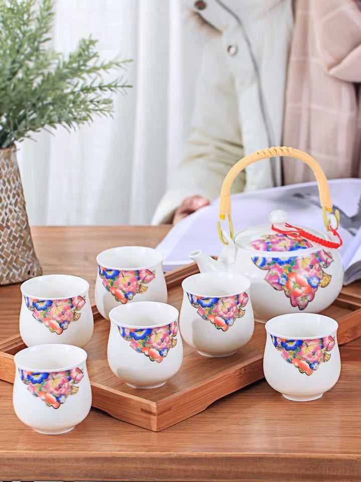 楽天市場】A0136266客茶器揃 湯呑 急須 ポット 茶器セット