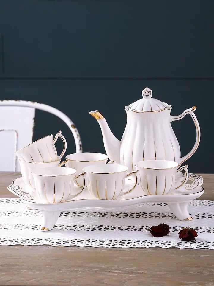 A013608ティー・コーヒーカップセット 陶磁器ティーセット｜リタハウス　店