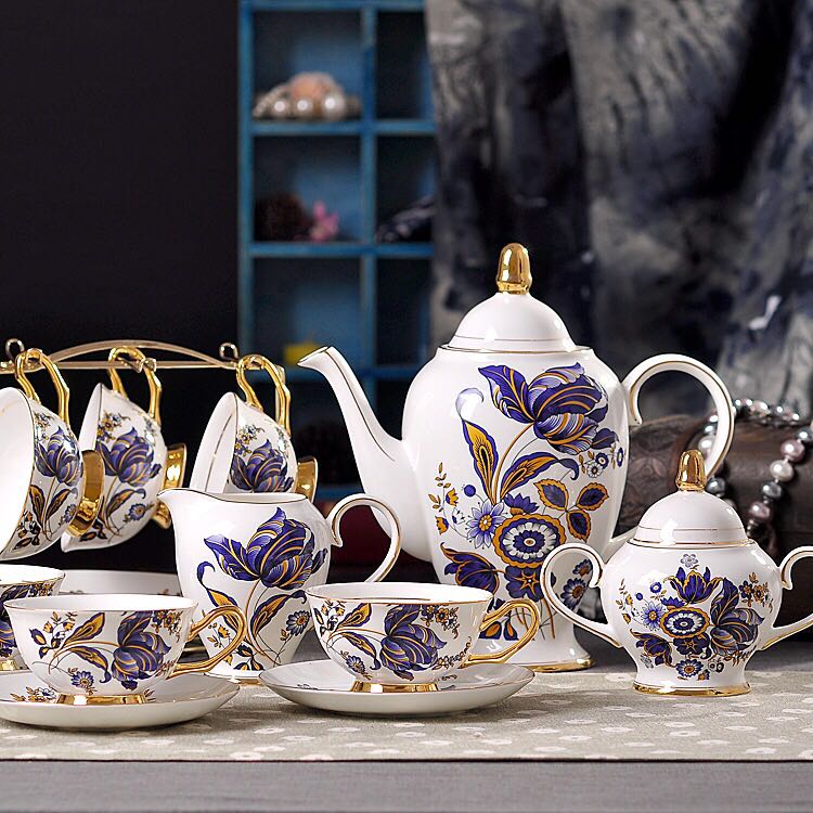 花柄ティーセット 陶磁器製 楽天市場】A000806ティー・コーヒーカップセット カップ