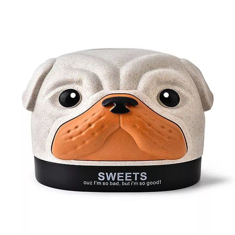 楽天市場】A015056犬の置物 パグ雑貨 pug置物 癒し かわいい