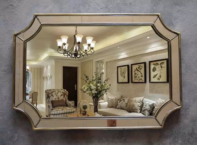 楽天市場】A045558豪華鏡 アンティーク調 壁掛け鏡 壁掛け 壁掛け