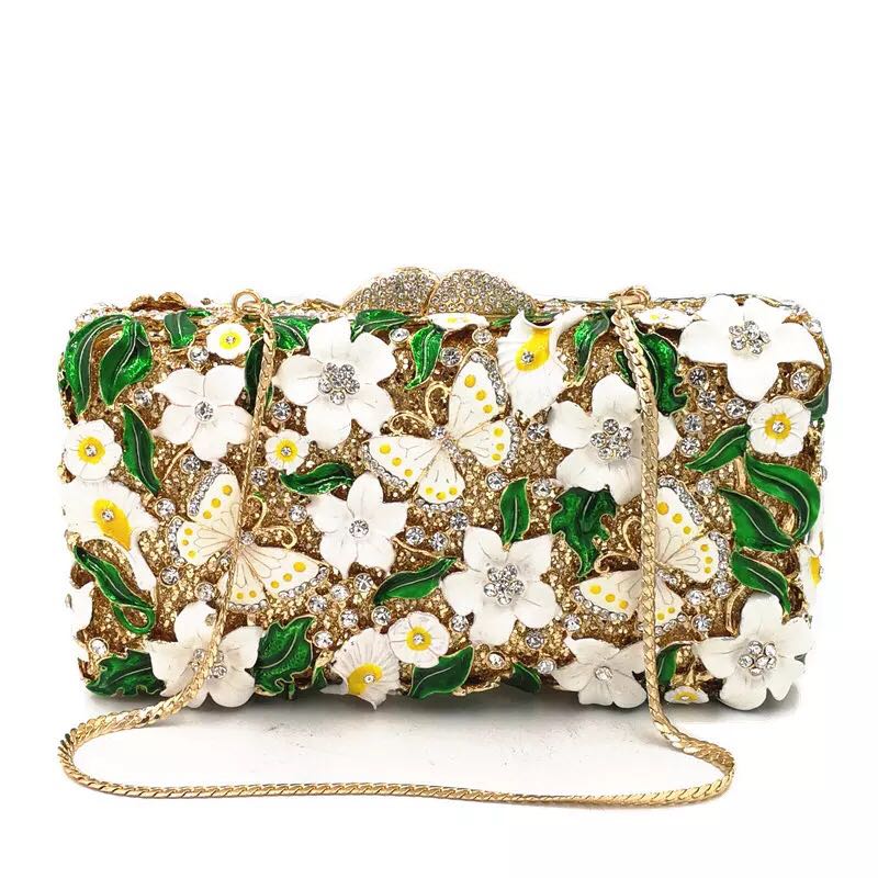 A046029晴れ晴れしい寄りあい御徒面子 キラキラ 石ころBAG クラッチペダル御徒面子 レディース ラインストーンクラッチバッグ
