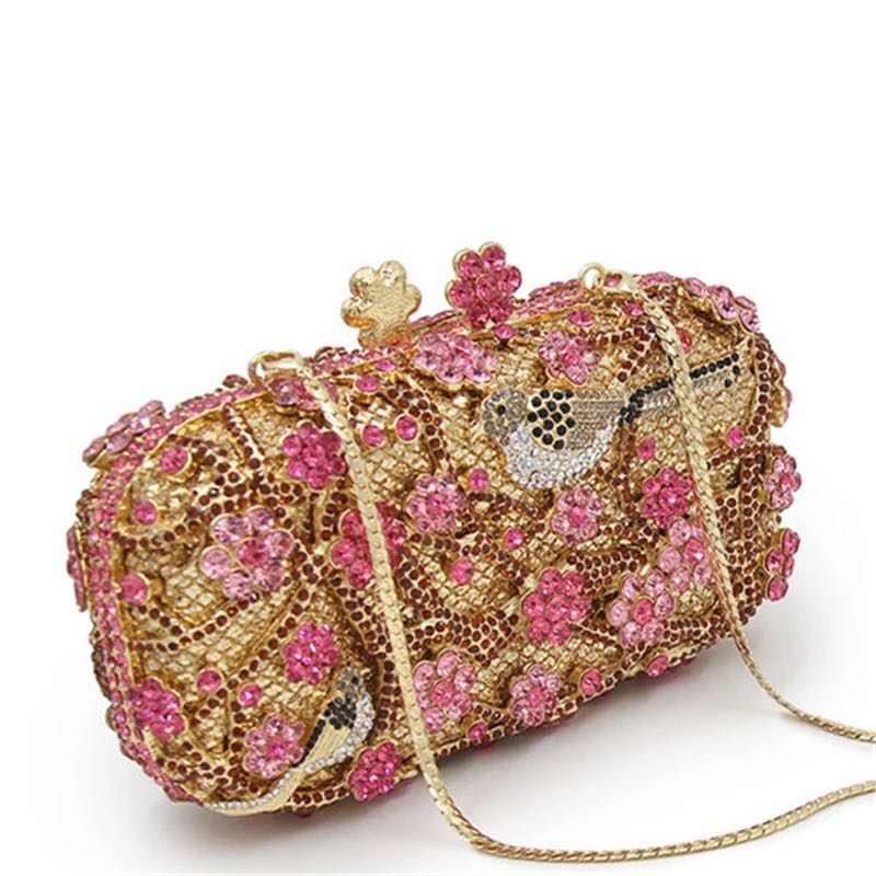 A021297晴れ晴れしい寄りあい御徒面子 キラキラ 石ころBAG クラッチペダル御徒面子 レディース ラインストーンクラッチバッグ．