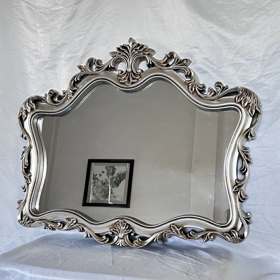 楽天市場】A038906高級感 豪華鏡 アンティーク調 壁掛け鏡 壁掛け