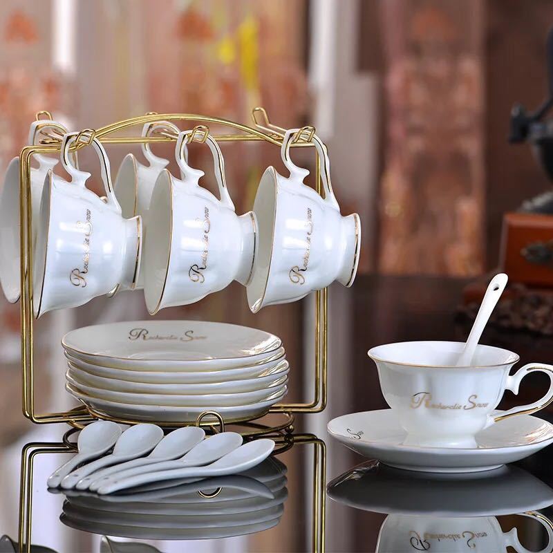 楽天市場】A010702西洋ティー・コーヒーカップセット カップ＆ソーサー