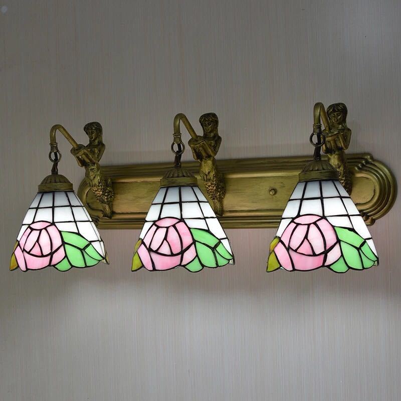 A021379壁掛け照明 ステンドグラス ランプ 壁掛け灯 ．｜リタハウス　店