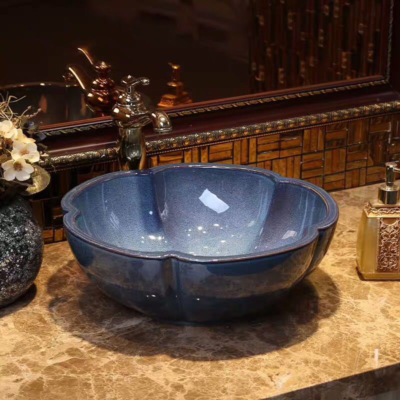 A25833 高級洗面台 洗面ボウルセット ．洗面ボール 陶器 手水鉢 手洗器