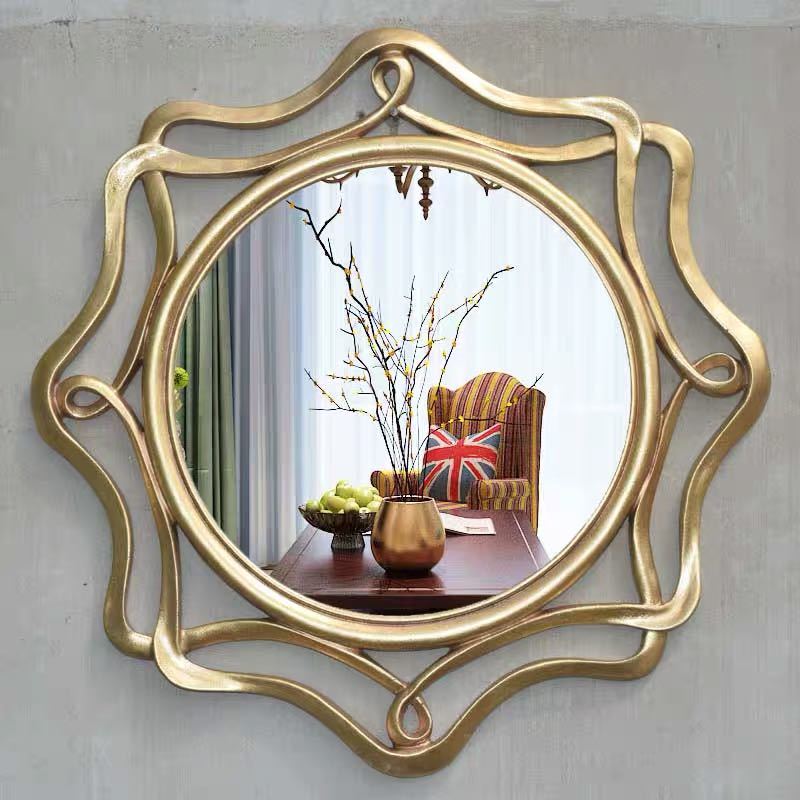 楽天市場】A021744豪華鏡 アンティーク調 壁掛け鏡 壁掛け 壁掛け