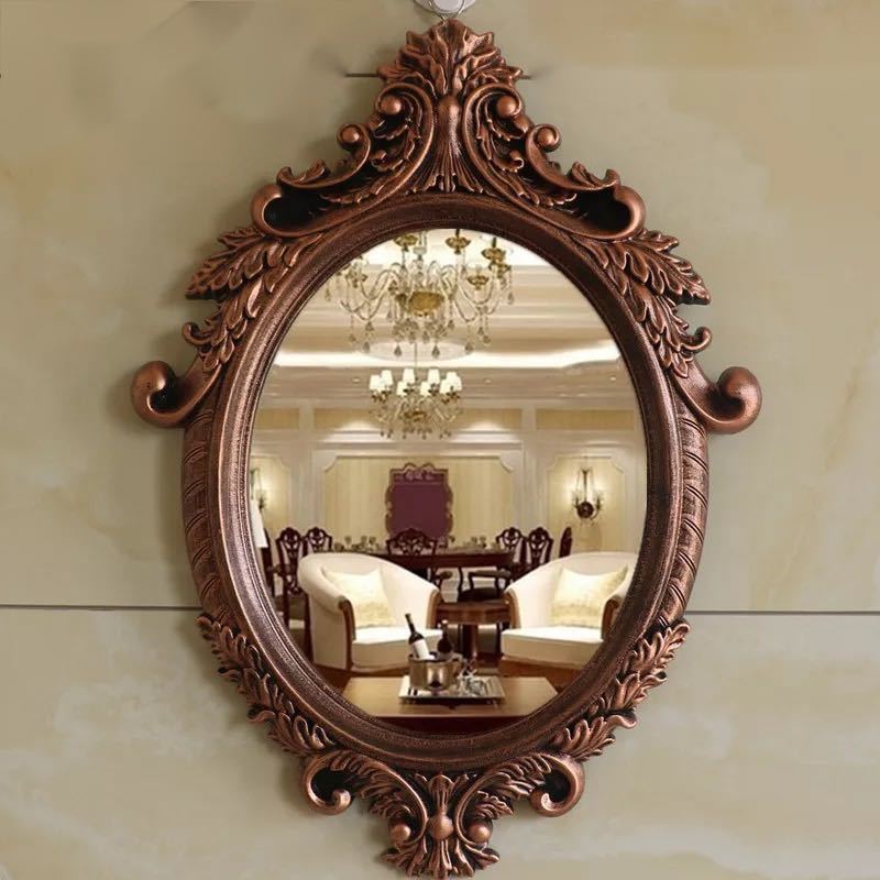 楽天市場】A013535豪華鏡 壁掛け鏡 アンティーク調 壁掛け 壁掛け