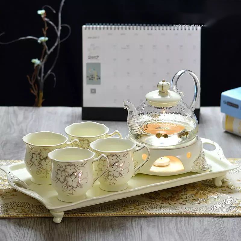 楽天市場】ティー・コーヒーカップセット カップ&ソーサー4客セット