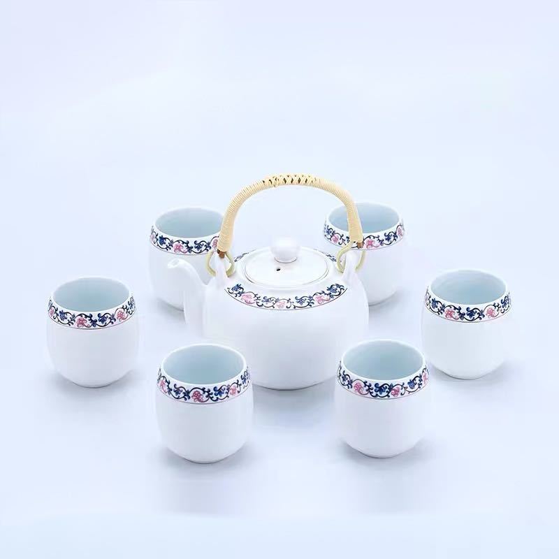 A0480776客茶器揃 湯呑 急須 茶器セット ティーセット 陶磁器 茶器セット|リタハウス 店
