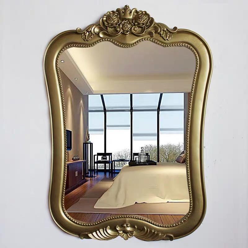 楽天市場】A048067豪華鏡 壁掛け鏡 アンティーク調 ．壁掛け 壁掛け