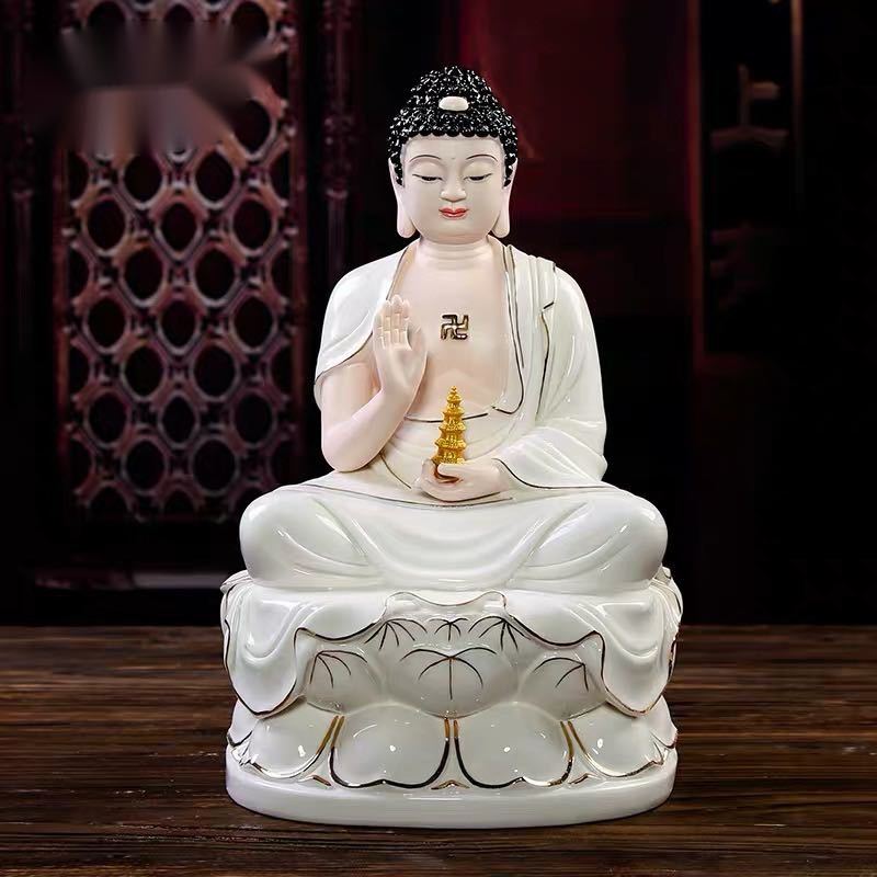 A062675仏像 飾りもの 飾りつけ 仏像取りあつめる 仏教芸術 把捉飾りつけ 天道様像仏像 陶瓷器．