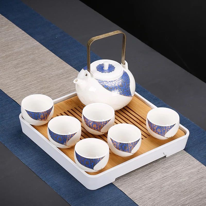 A0294956客茶器揃 湯呑 急須 ポット .茶器セット ティーセット|リタハウス 店