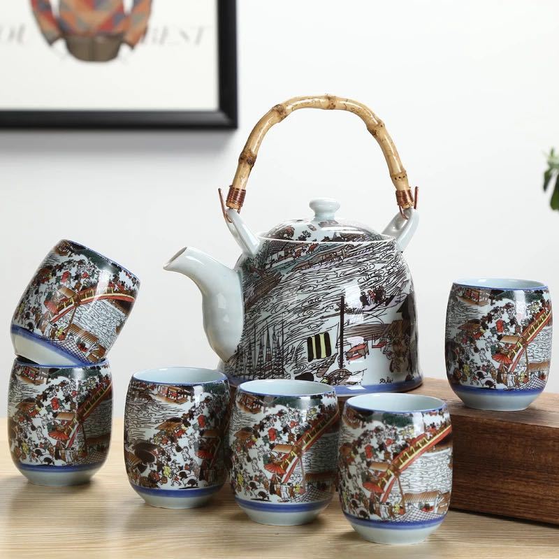 茶器セット 楽天市場】A0215836客茶器揃 湯呑 急須 茶器セット ティーセット