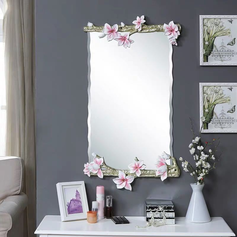 楽天市場】【中古】 ミラート ウォールミラー 葡萄柄 アンティーク調