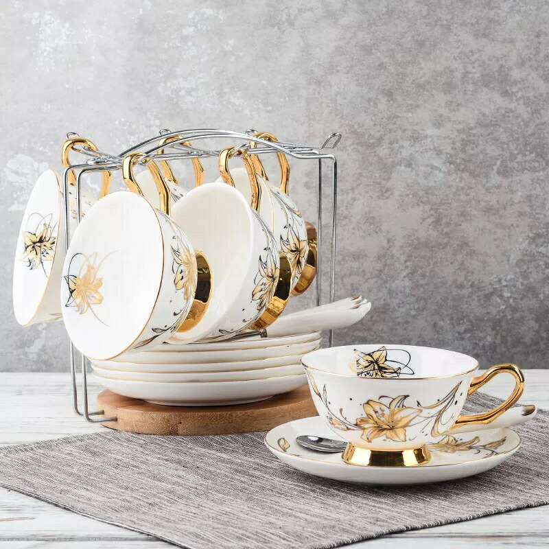 楽天市場】A058893高級西洋ティー・コーヒーカップセット カップ