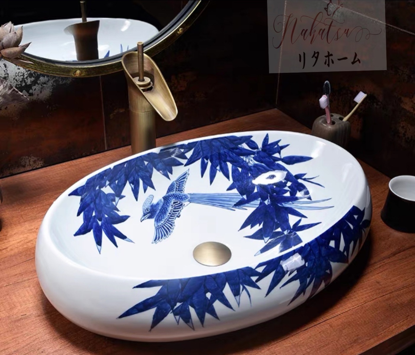 楽天市場】A011892高級洗面台 洗面ボウルセット 石 洗面ボール手洗い鉢