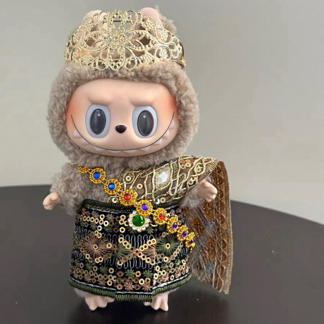 楽天市場】A065443新品3点セット タイ風 labubuラブブぬいぐるみ服17cm