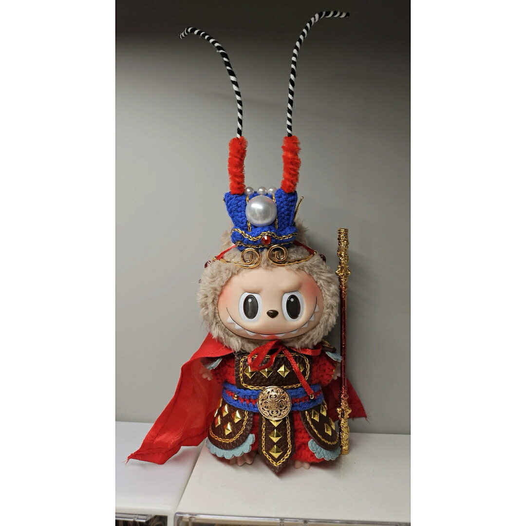 A064090新品3点仕掛ける labubuラブブぬいぐるみ服17糎着せ替え着謀議仲間