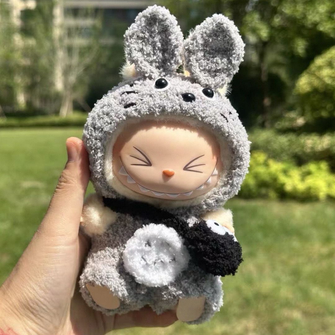 楽天市場】A065174新品2点セット labubuラブブぬいぐるみ服17cm着せ