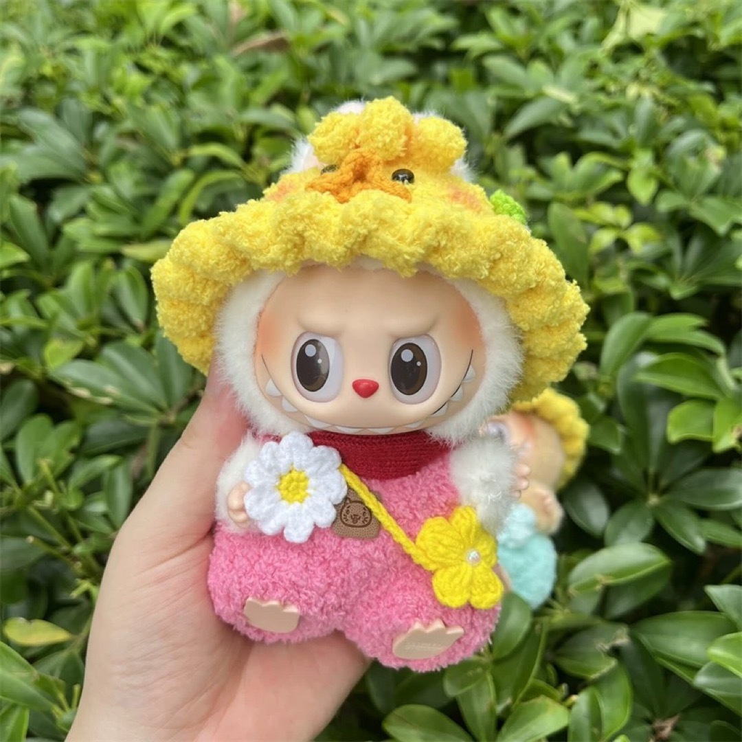 楽天市場】A065182新品2点セット labubuラブブぬいぐるみ服17cm着せ