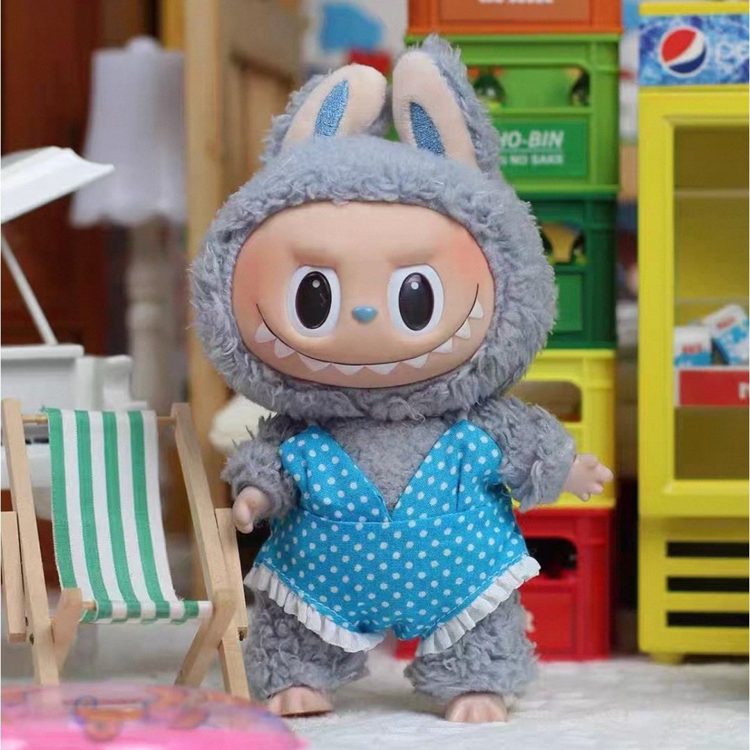 【限定PREMIUM】ラブブ LABUBU 着せ替え服 水着 5点セット C H 限定PREMIUM】ラブブ LABUBU 着せ替え服 水着 5点セット C H