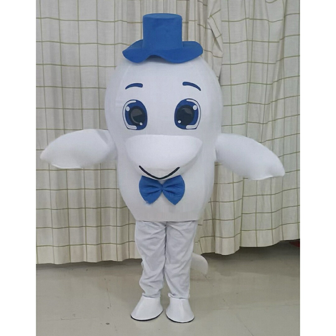 A065402コスプレ御召しもの 海豚 着ぐるみ成年者用 きぐるみ 文字記号 ハロウィン仮面舞踏会