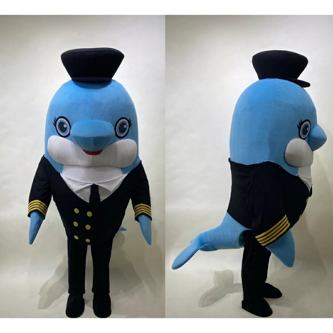 A065408コスプレ御召しもの海豚着ぐるみ成年者用着ぐるみ きぐるみ 人となり ハロウィン仮裝