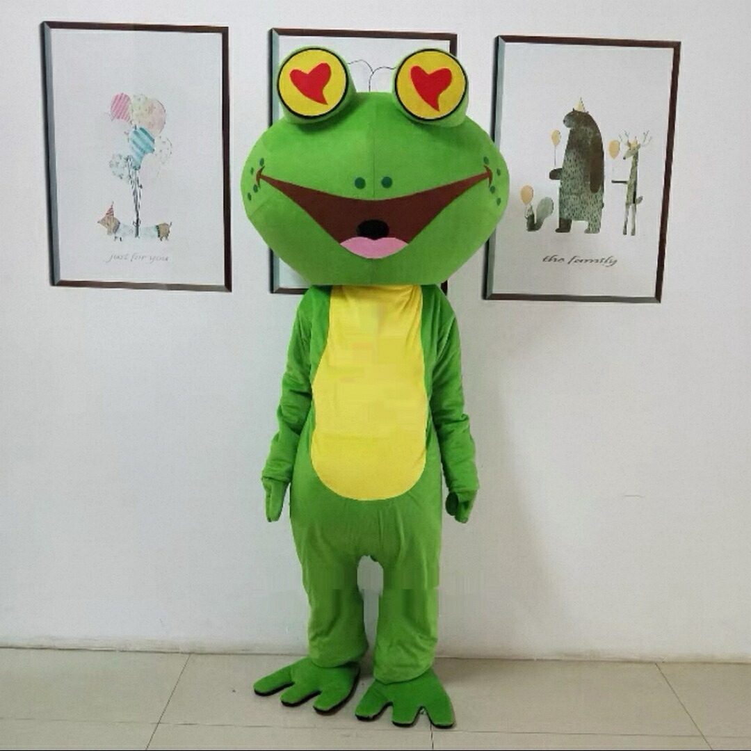 A065429コスプレ衣装 着ぐるみ大人用着ぐるみ きぐるみ キャラクター ハロウィン カエル|リタハウス 店