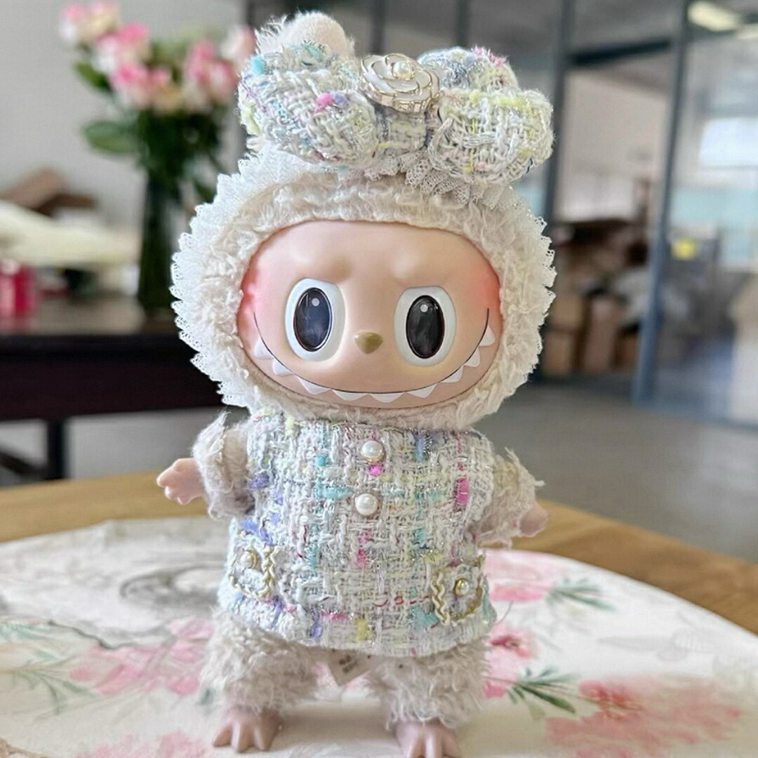 楽天市場】A065521新品2点セット ワンピースlabubuラブブぬいぐるみ服