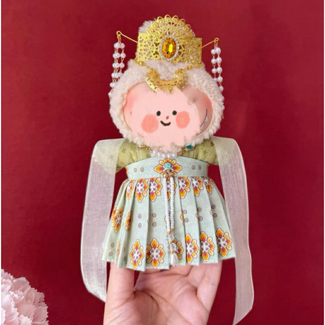 A065843新品2点セット labubuラブブぬいぐるみ服17cm着せ替え着ぐるみ｜リタハウス　店