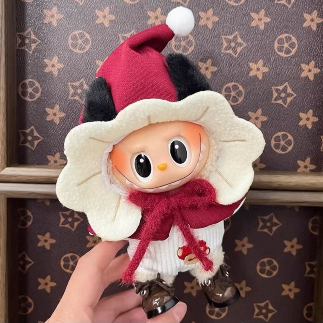 楽天市場】A034443新品2点セット labubuラブブぬいぐるみ服17cm着せ