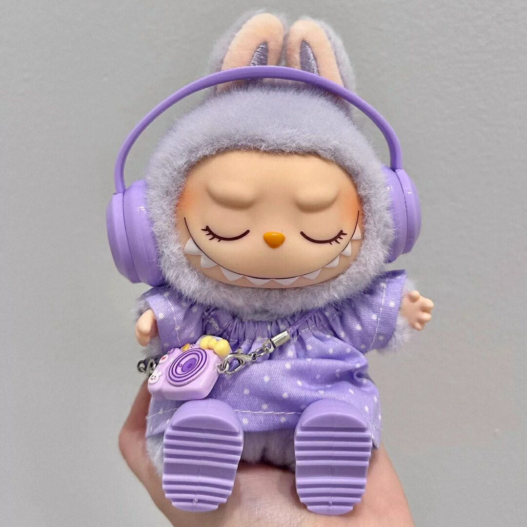 楽天市場】A065542新品6点セット labubuラブブぬいぐるみ服17cm着せ