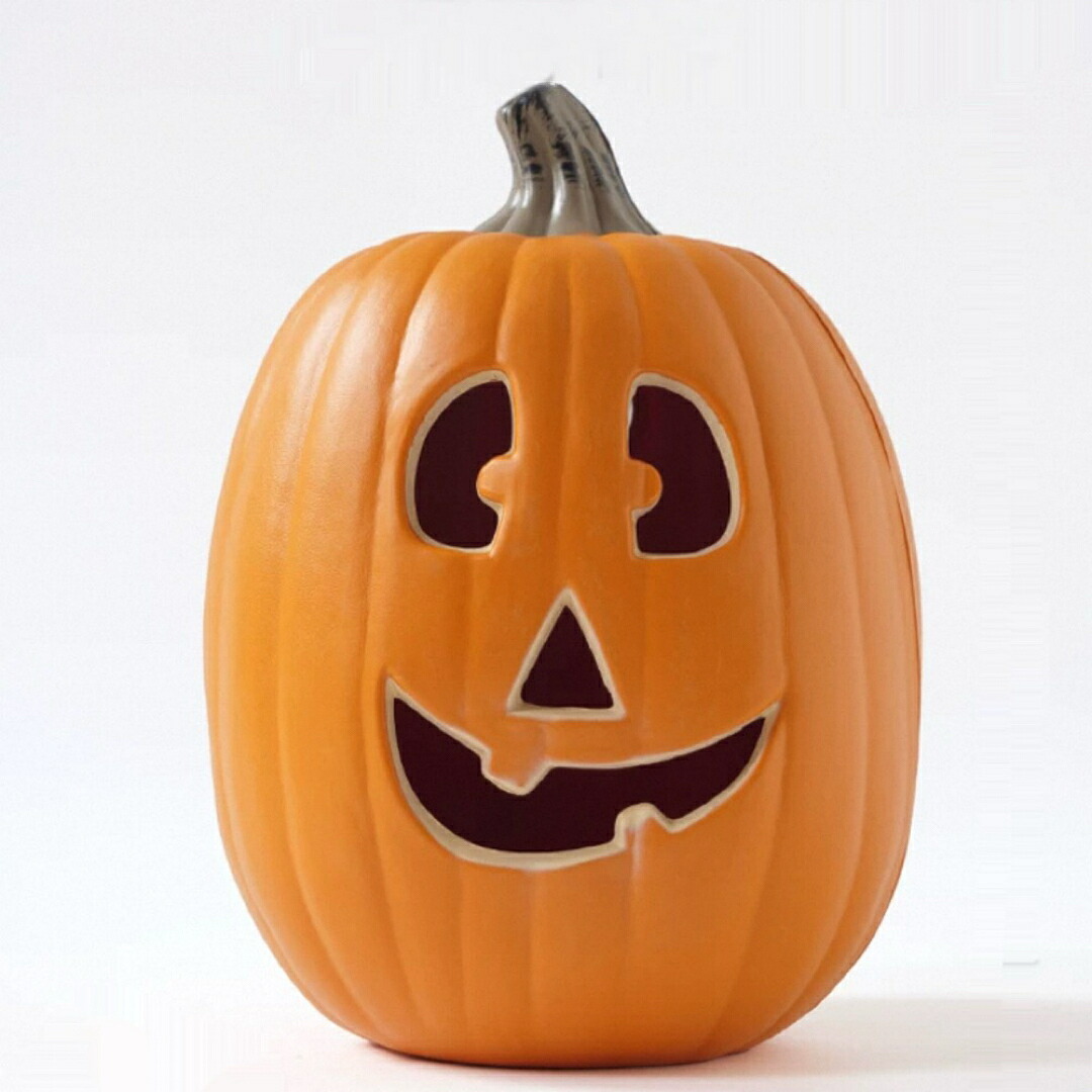A065713ハロウィン かぼちゃランタン LEDライト付き ジャックオーランタン 装飾置物｜リタハウス　店