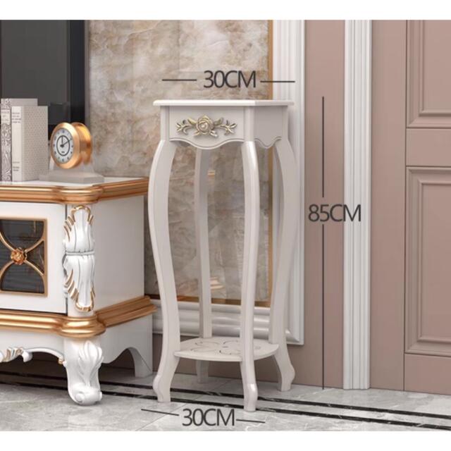 楽天市場】A026337高級サイドテーブル 電話台 コンソール