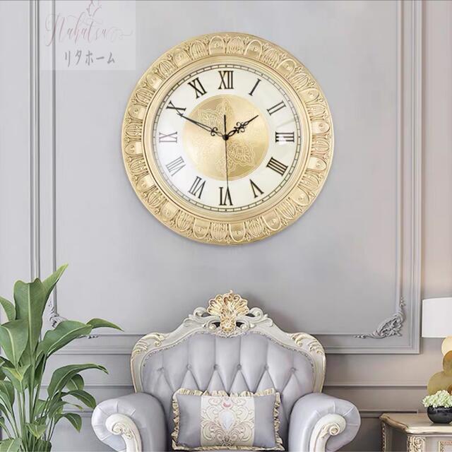 楽天市場】A020948高級壁掛け時計 ラインストーン かけ時計 ガラス