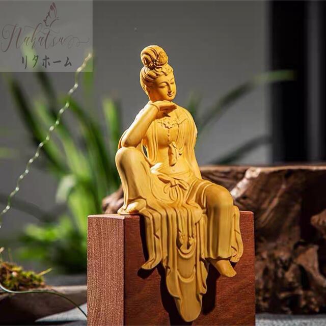 楽天市場】A004724新品 自在観音菩薩禅意仏像置物 : リタハウス 楽天市場店