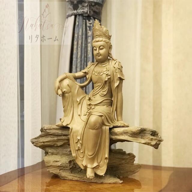 楽天市場】A004724新品 自在観音菩薩禅意仏像置物 : リタハウス 楽天市場店