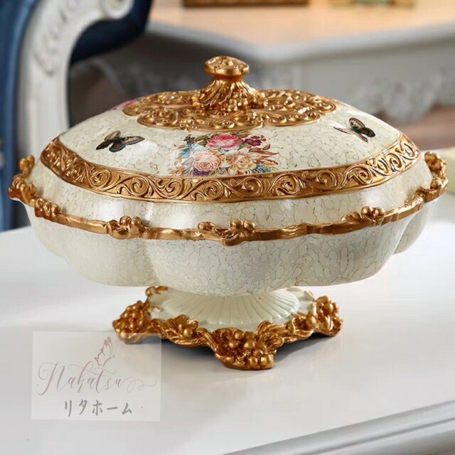 A005719高級果物皿 お菓子皿 北欧フルーツプレート、ヨーロッパ風 豪華皿