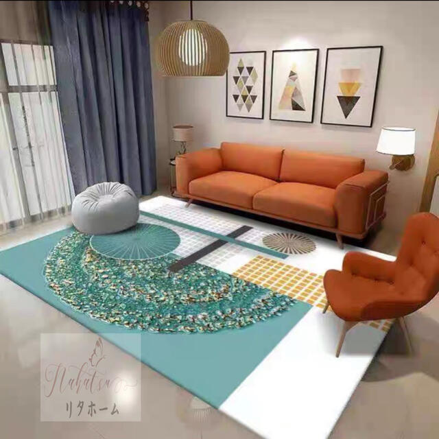 A005794ラグカーペット ラグマット 160x230cm ホットカーペット対応 玄関マット|リタハウス 店