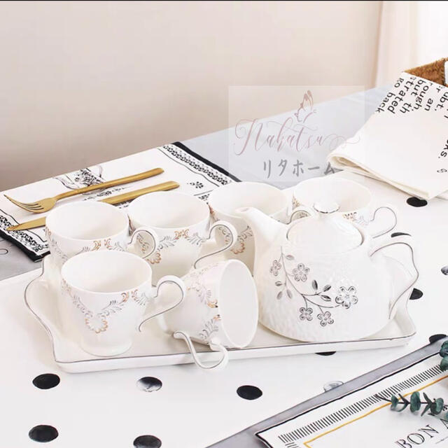 楽天市場】A061898ティー・コーヒーカップセット ☆カップ＆ソーサー6